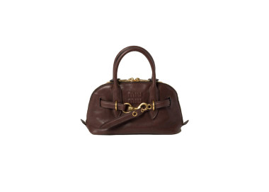 MIU MIU AVENTURE NAPPA LEATHER TOP-HANDLE BAG 5BB169 (28*16.5*10cm)