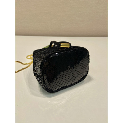 Prada Sequin Bucket 1NR016 Bag-10*12*7CM