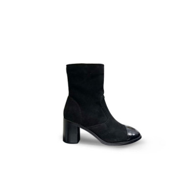 CH@NEL HIGH-HEELED BOOTS