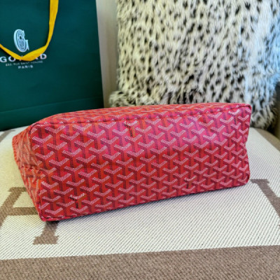 Goyard Fuchsia Pink Reversible St. Louis Tote Bag-34X15X28CM