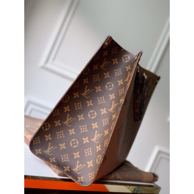 Louis Vuitton Onthego Handbag-41*34*19CM(Brown strap&NO BOX)
