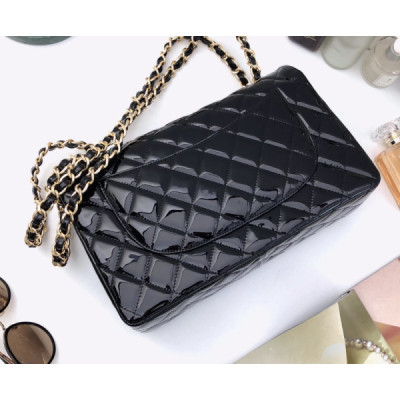 Ch@nel Flap Bag-Gold Hardware-30CM