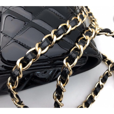 Ch@nel Flap Bag-Gold Hardware-30CM