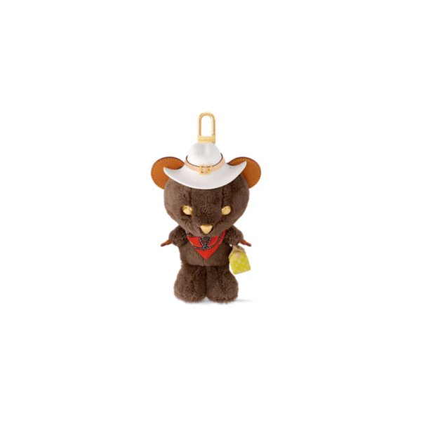 LOUIS VUITTON Louis Bear Bag Charm