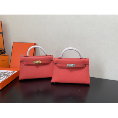 Hermes Kelly-Gold&Silver Hardware-19CM