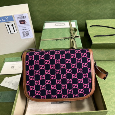 Gucci 1955 Horsebit Shoulder Bag-25*18*8CM