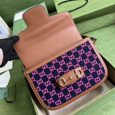Gucci 1955 Horsebit Shoulder Bag-25*18*8CM