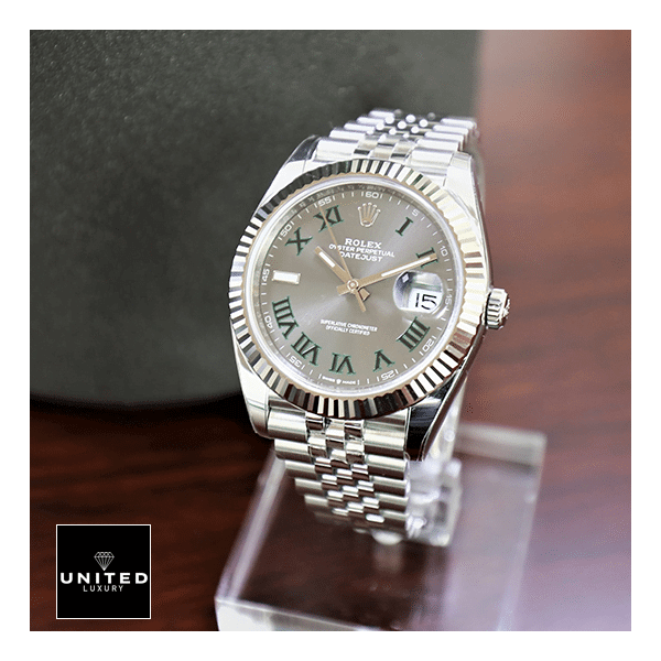 Rolex Datejust II Perpetual Grey Roman Dial 126300Jubilee Replica