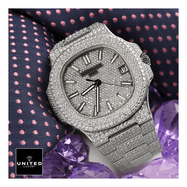 Patek Iced Out 5719/10G-010 Replica