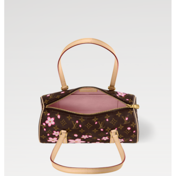 LOUIS VUITTON MURAKAMI LV X TAKASHI MURAKAMI PAPILLON CHERRY BLOSSOM M13097 (27*13*11cm)