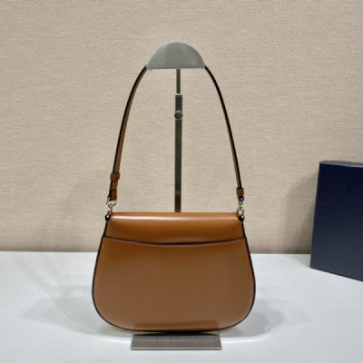 Prada Cleo Handbags-Patent Leather-23*18*4CM