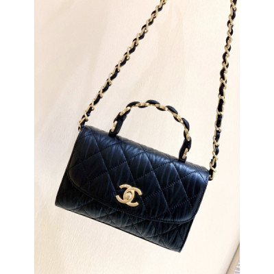 Ch@nel Top Handbags-AS2477-19.5×12.5x7CM