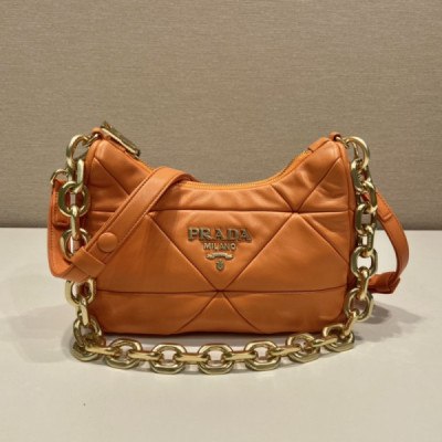 Prada System Hobo Bag 1BD158 -25*18*7CM