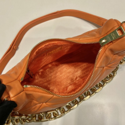 Prada System Hobo Bag 1BD158 -25*18*7CM