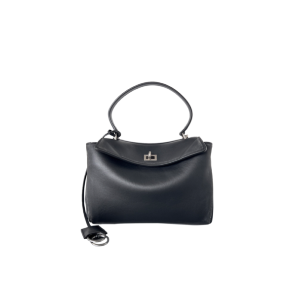 BALENCIAGA WOMEN’S RODEO SMALL HANDBAG IN KHAKI 7954562AA4V2000 (28.9*20*9.9cm)