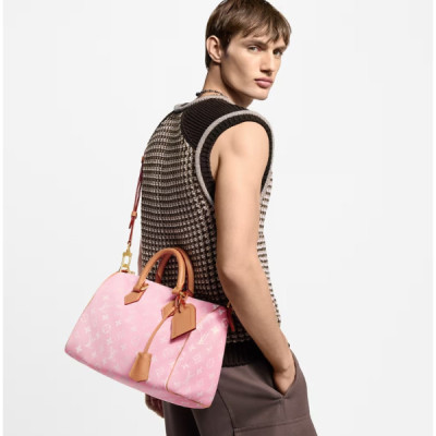 LOUIS VUITTON SPEEDY P9 BANDOULIÈRE 30 M13914 (32*22.5*18cm) Candy Pink