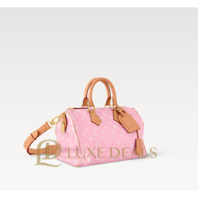 LOUIS VUITTON SPEEDY P9 BANDOULIÈRE 30 M13914 (32*22.5*18cm) Candy Pink
