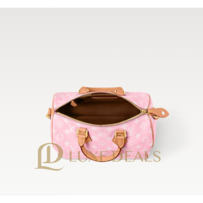LOUIS VUITTON SPEEDY P9 BANDOULIÈRE 30 M13914 (32*22.5*18cm) Candy Pink