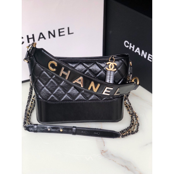 Ch@nel Medium Gabrielle Handbags-25CM