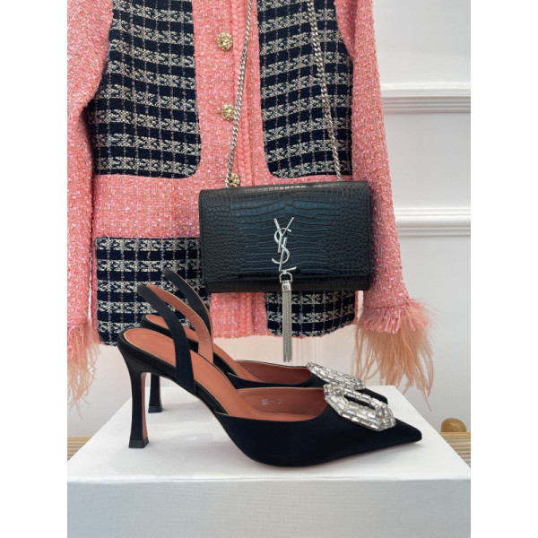 Amina Muaddi Heel-10CM