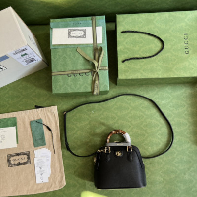 Gucci Diana Bamboo Mini Tot Bag-20x16x8.5CM