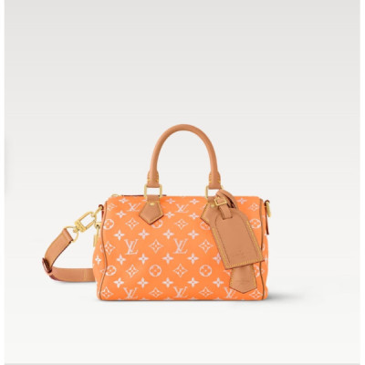LOUIS VUITTON SPEEDY P9 BANDOULIÈRE 25 M24437(25*15*15cm) Summer Peach