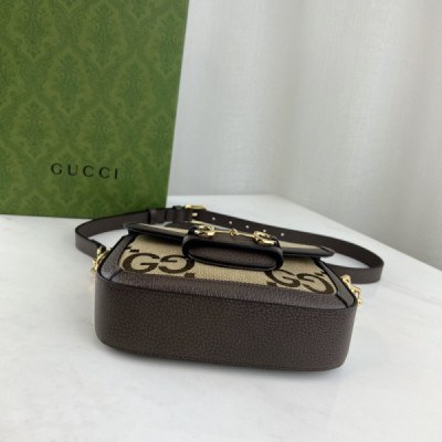 Gucci 1955 Horsebit Shoulder Bag-25*18*8CM