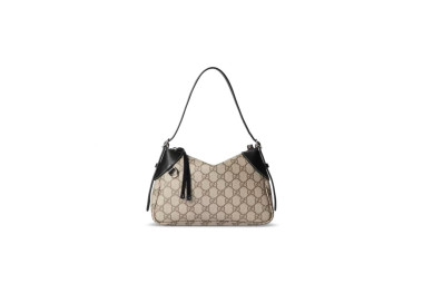 GUCCI GG EMBLEM SMALL SHOULDER BAG 815218 (24.5*16*5cm)