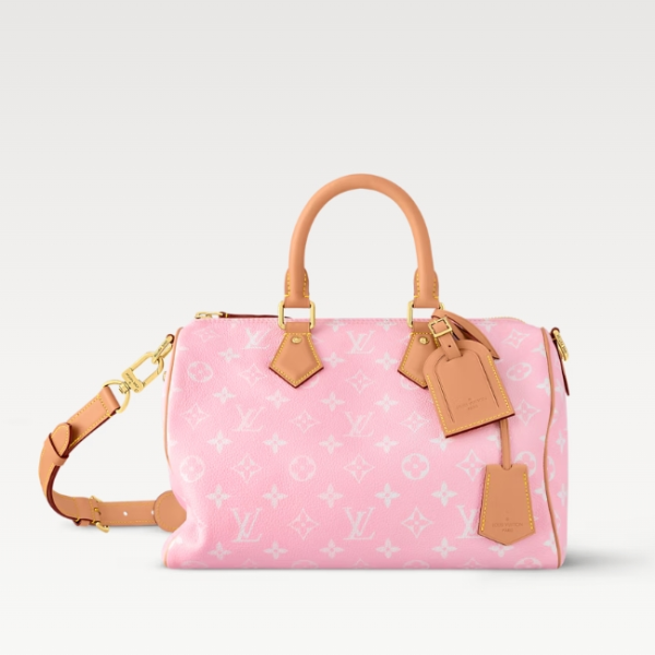 LOUIS VUITTON SPEEDY P9 BANDOULIÈRE 30 M13914 (32*22.5*18cm) Candy Pink