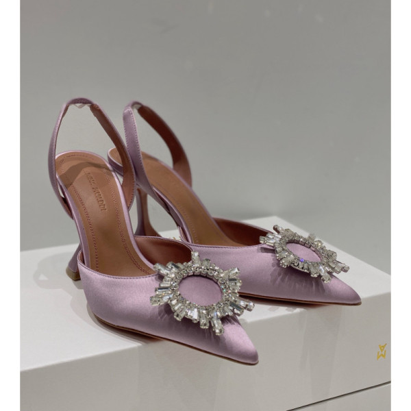 Amina Muaddi Heel-10CM