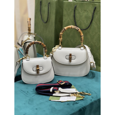 Gucci Top Handle Bag With Bamboo-17*12*7.5&21*15*7CM