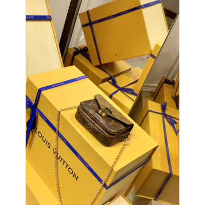 Louis Vuitton Micro Metis Handbags-14*11* 3.5 CM