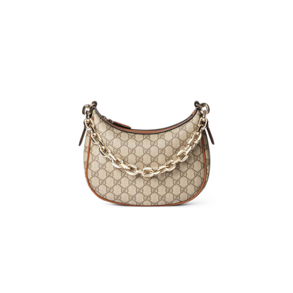 GUCCI GG EMBLEM MEDIUM SHOULDER BAG 815409 (25.5*20*5cm)