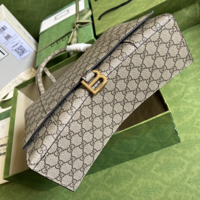 Gucci&Balenciaga Hourglass Bag-39*24.5*11CM