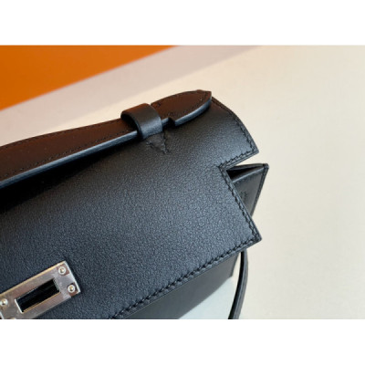 Hermes Mini Kelly Pochette-Epsom Leather-22CM