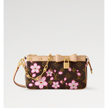 LOUIS VUITTON MURAKAMI LV × TM POCHETTE ACCESSORY M13666 (22*13*4cm)