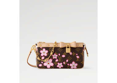 LOUIS VUITTON MURAKAMI LV × TM POCHETTE ACCESSORY M13666 (22*13*4cm)