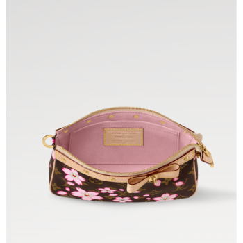 LOUIS VUITTON MURAKAMI LV × TM POCHETTE ACCESSORY M13666 (22*13*4cm)