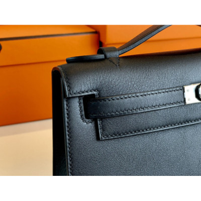Hermes Mini Kelly Pochette-Epsom Leather-22CM