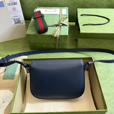 Gucci 1955 Horsebit Shoulder Bag-20.6*14.4*5.1CM