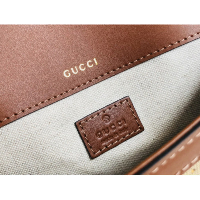 Gucci 1955 Horsebit Shoulder Bag-20.6*14.4*5.1CM