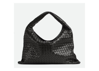 BOTTEGA VENETA Large Hop intrecciato leather tote