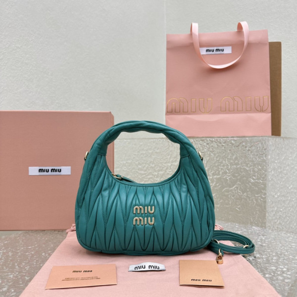 MiuMiu Wander Hobo Bag-20*6*17CM