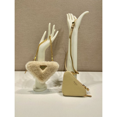 Prada 1NR015 Double Triangle Bag -15*10*5CM