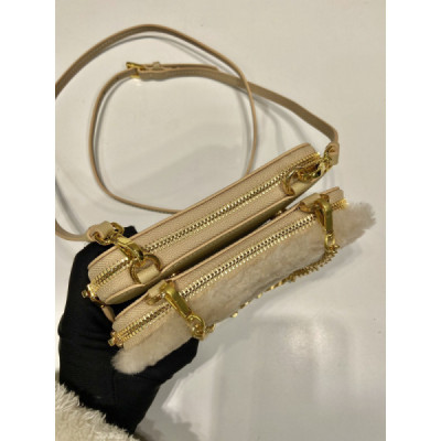 Prada 1NR015 Double Triangle Bag -15*10*5CM