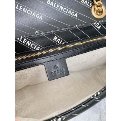 Gucci&Balenciaga Marmont Bag-26*15*7CM