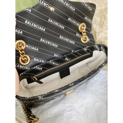 Gucci&Balenciaga Marmont Bag-26*15*7CM