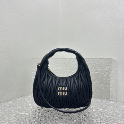 MiuMiu Wander Hobo Bag-20*6*17CM
