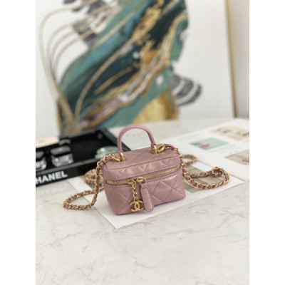 Ch@nel Vanity Bag-11.5x12x7CM