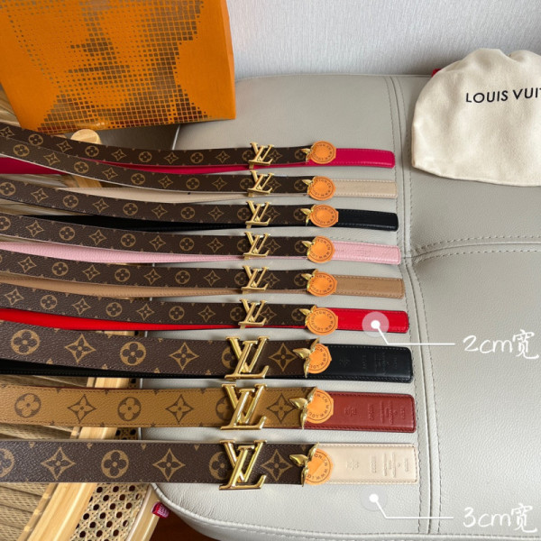 Louis Vuitton Women Belt-2&3CM